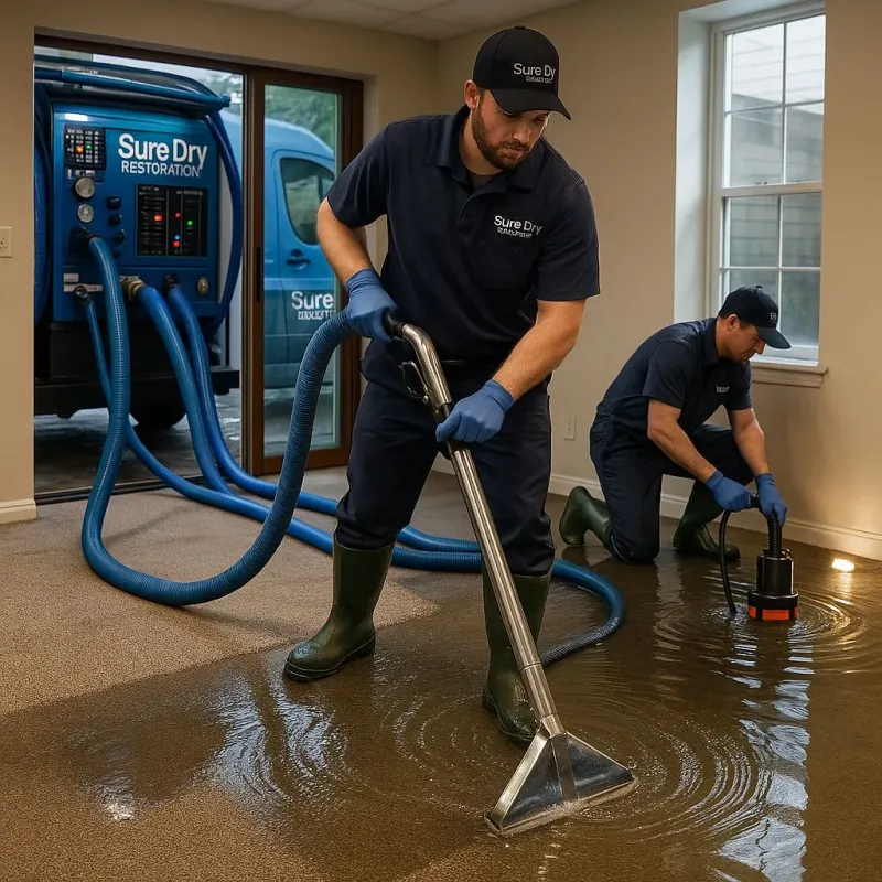 Water Extraction and Removal process in Greenfield, MA